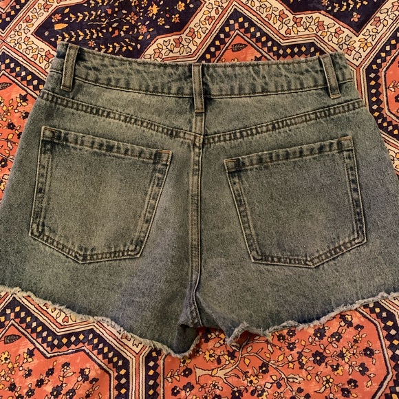 NWT Amuse Society Shoreline Denim Woven Short Size 27 - Picture 3 of 8